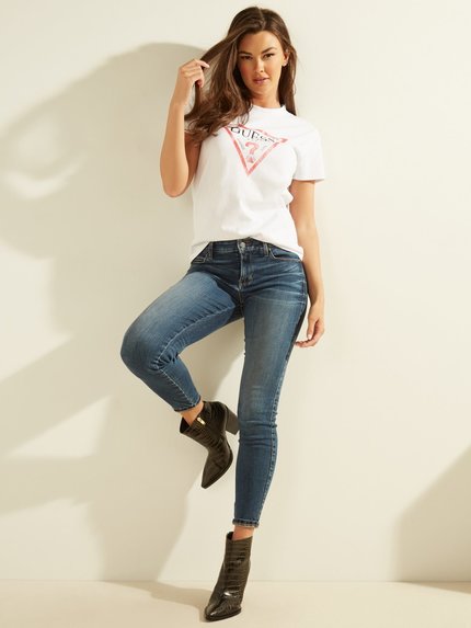 Módní Logo triko, Bílá barva, 2021