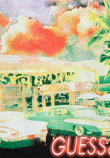 Módní Cafe easy tričko, Černá barva, 2022