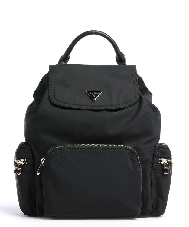 Guess – Eco gemma batoh, Černá barva