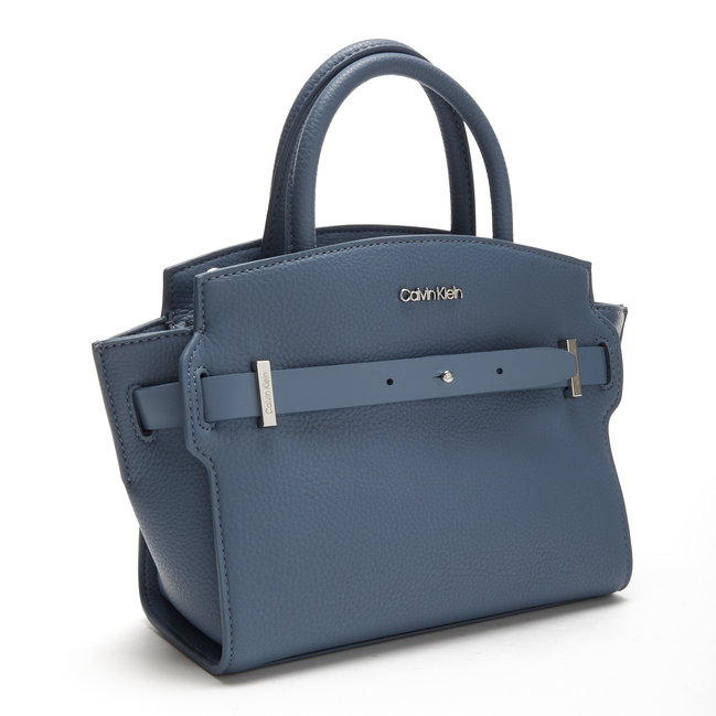 Módní Code tote kabelka, Modrá barva, 2022