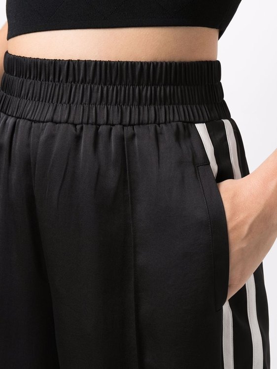 Módní Rieti kalhoty, Černá barva, 2022