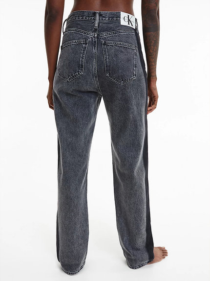 Luxusní High rise jeans, Černá, Šedá barva, 25/30, 26/30, 27/30, 28/30, 29/30, 30/30