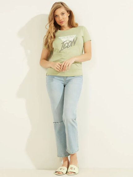 Luxusní Icon triko, Zelená barva, L