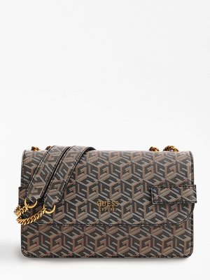 Guess – Atene Society kabelka, Hnědá barva