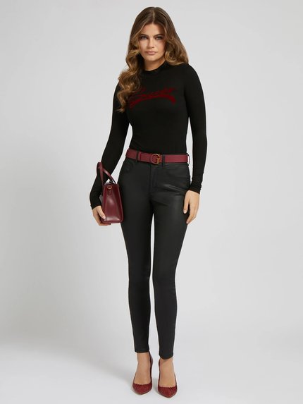 Módní Alexandra body, Černá barva, 2022