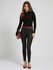 Módní Alexandra body, Černá barva, 2022