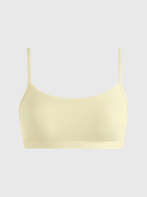 Calvin Klein Underwear – Neo Nudes braletka, Žlutá barva