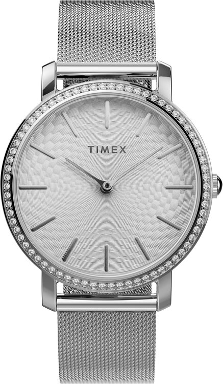 TIMEX – TW2V52400-Silver-Tone HODINKY
