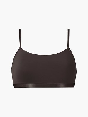 Calvin Klein Underwear – Form to Body braletka, Hnědá barva