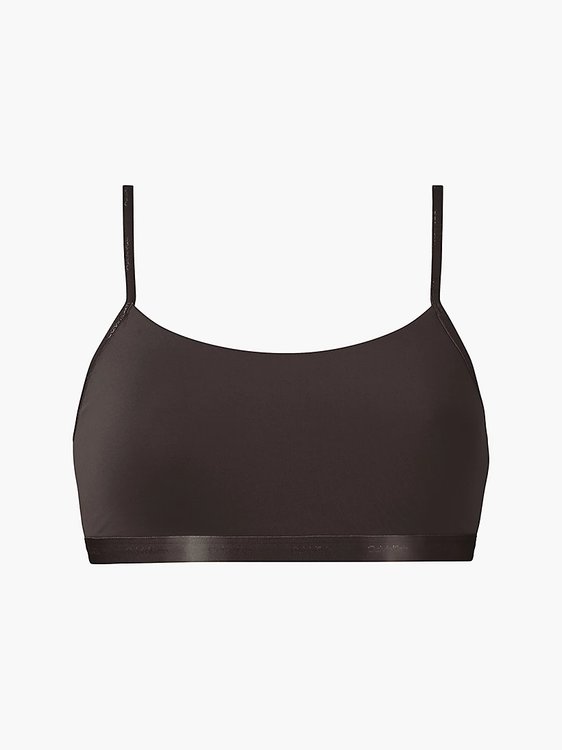 Calvin Klein Underwear – Form to Body braletka, Hnědá barva
