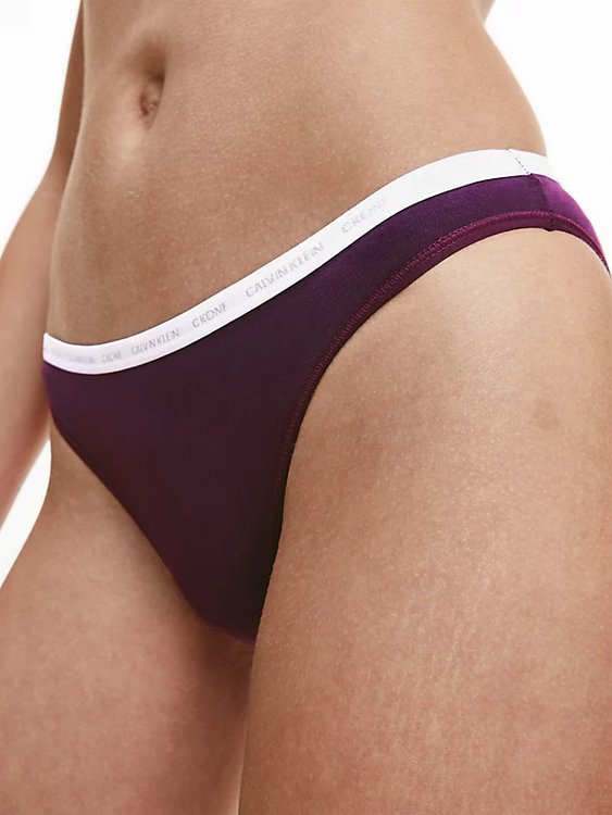 CK One bikiny 2ks Krémová, Vínová, Bordó, Červená barva Ženy