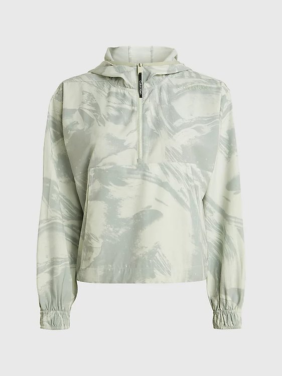 Anorak větrovka Zelená barva Ženy