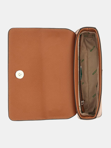 Módní Elements crossbody, Hnědá barva, 2023