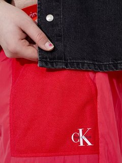 Woven kraťasy Červená barva Muži