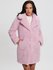 Nives kabát – GUESS, Růžová barva Ženy