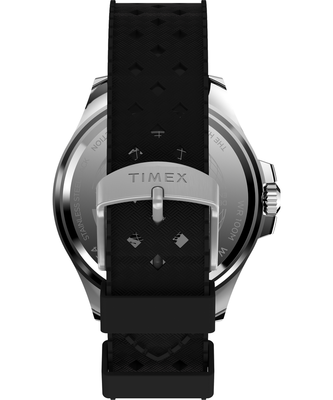 Harborside Coast hodinky – TIMEX, Černá, Modrá, Stříbrná barva Muži