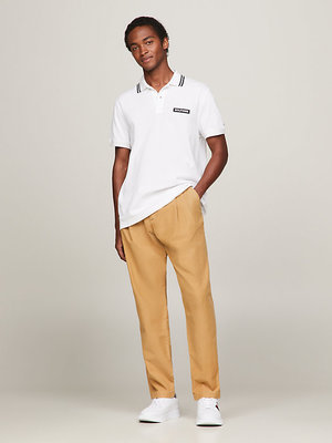 Monotype Badge polo – Tommy Hilfiger, Bílá barva Muži