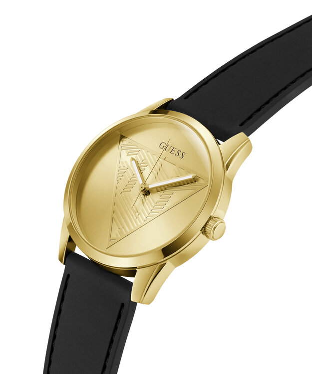Luxusní Clark hodinky, Černá, Zlatá barva, UNI
