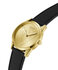 Luxusní Clark hodinky, Černá, Zlatá barva, UNI