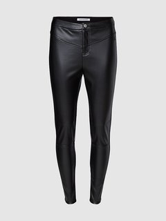 Černá barva, Kalhoty Stretch Faux Leather