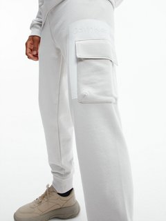 Luxusní Cargo tepláky, Šedá barva, XS, S, M, L, XL