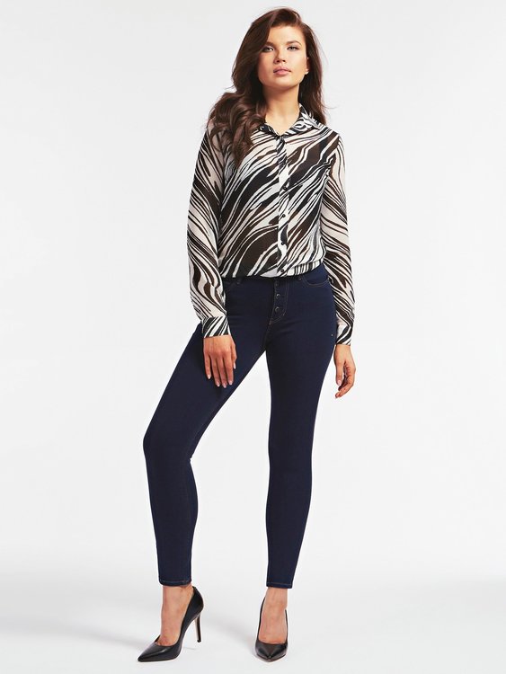 1981 jeans – Guess, Černá barva Ženy, Ženy