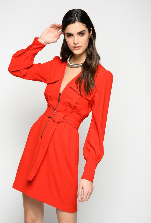 Luxusní Šaty Capeta, Červená barva