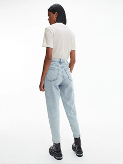 Luxusní Two tone monogram tričko, Bílá barva, XS, S, M, L, XL