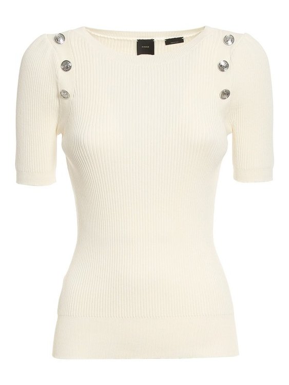 Luxusní Irun svetr, Krémová barva, M