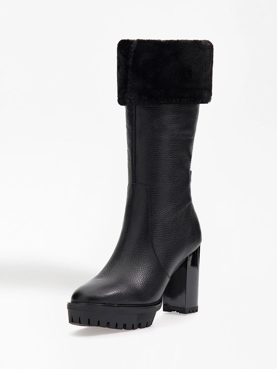 Guess – Timoty kozačky, Černá barva