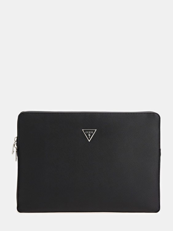 Guess – Certosa taška na notebook, Černá barva