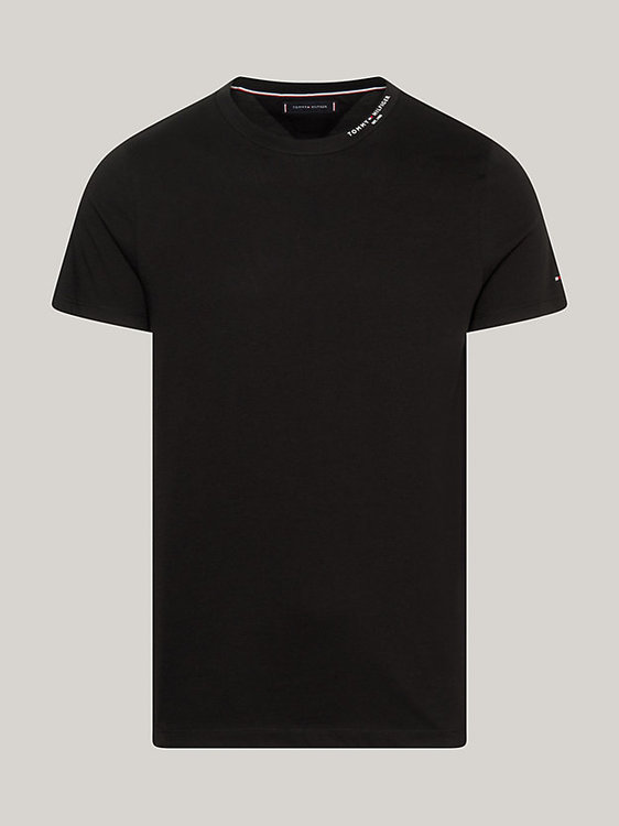 MW0MW32572-BDS triko s/s Černá barva Muži