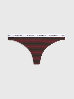 Calvin Klein Underwear – Carousel tanga, Černá barva