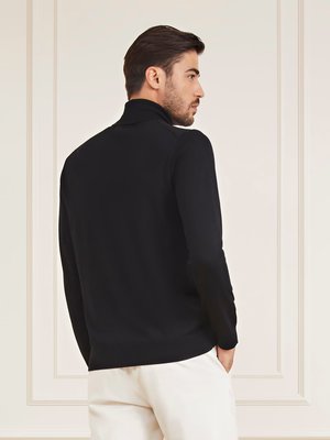 Merino Essential svetr – Marciano, Černá barva Muži