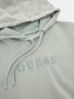 Finch Terry mikina s kapucí Zelená barva Muži