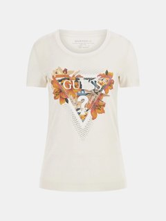 Tropical Triangle triko Bílá barva Ženy