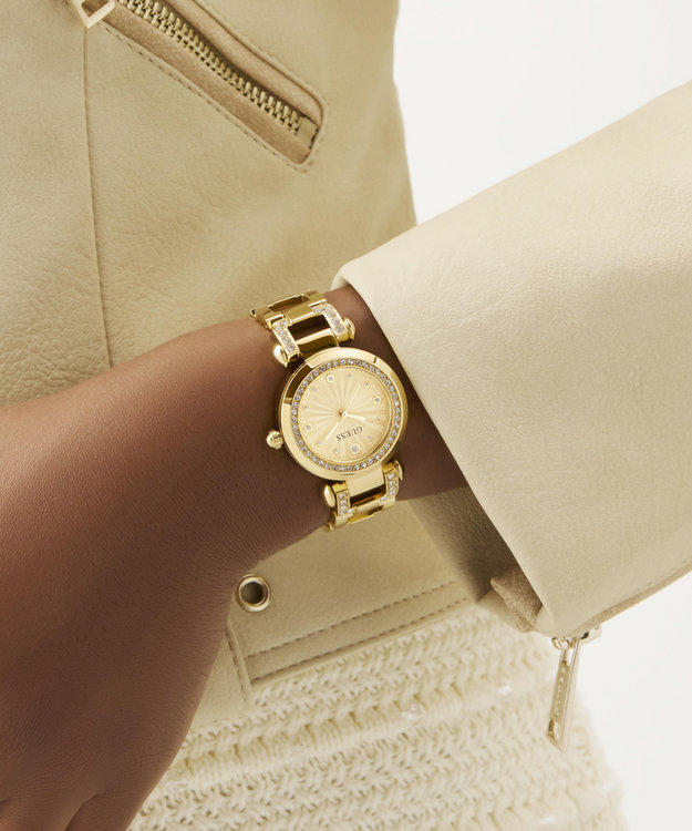 GUESS – Ginger hodinky, Zlatá barva 1