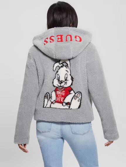 Módní Graffiti Daisy bunda, Šedá barva, 2022