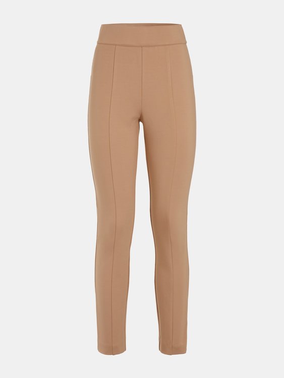 Módní Contour legíny, Krémová barva, 2022 2