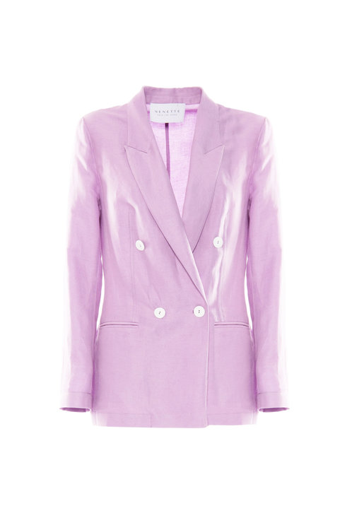 Módní Britney sako, Fialová barva, 2022