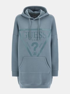 Luxusní Alisa mikinové šaty, Modrá barva, XS, S, M