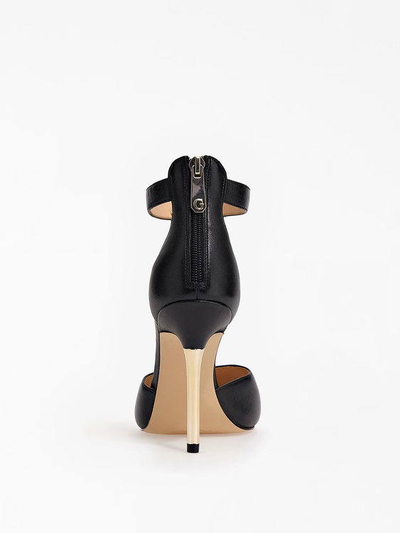 Módní FL5MONLEA03-BLACK SANDÁLY, 2023