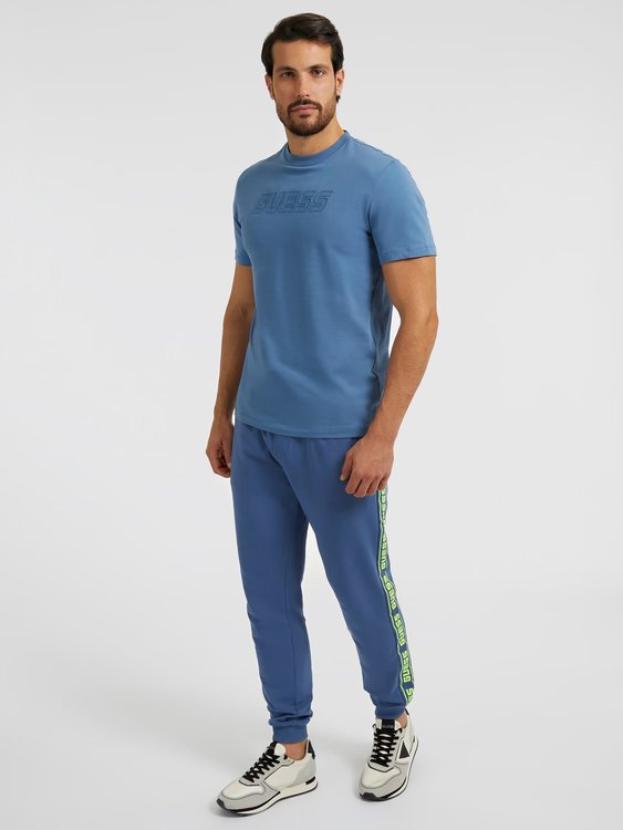 Módní Algernon triko, Modrá barva, 2023