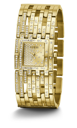 Luxusní Waterfall hodinky, Zlatá barva, UNI