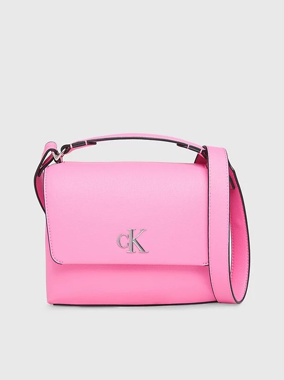 Calvin Klein Jeans – Minimal Monogram kabelka, Růžová barva