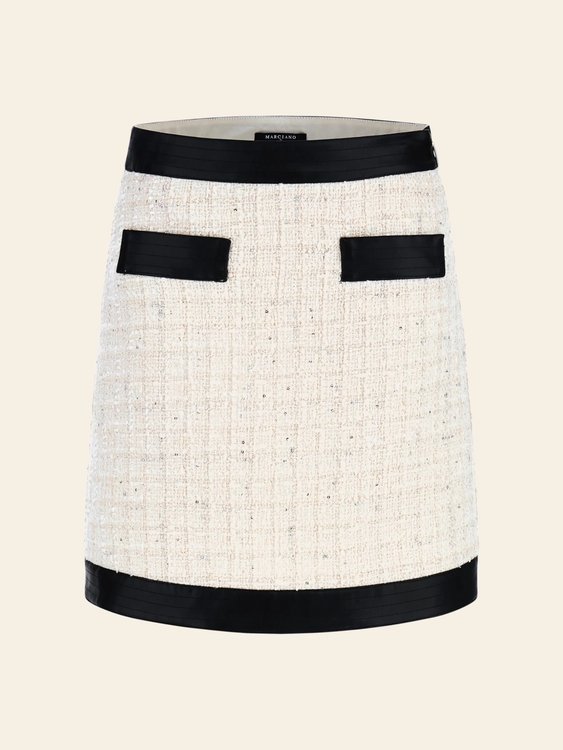 Marika sukně Krémová barva Ženy