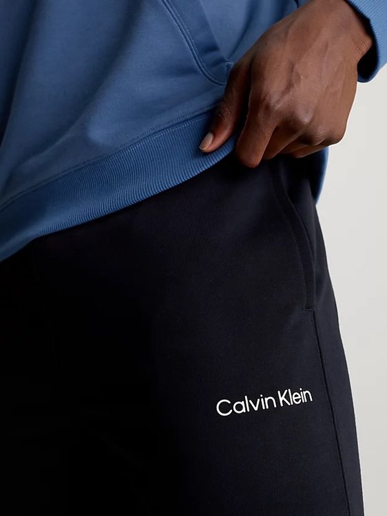 Módní French Terry Gym šortky, Černá barva, 2024