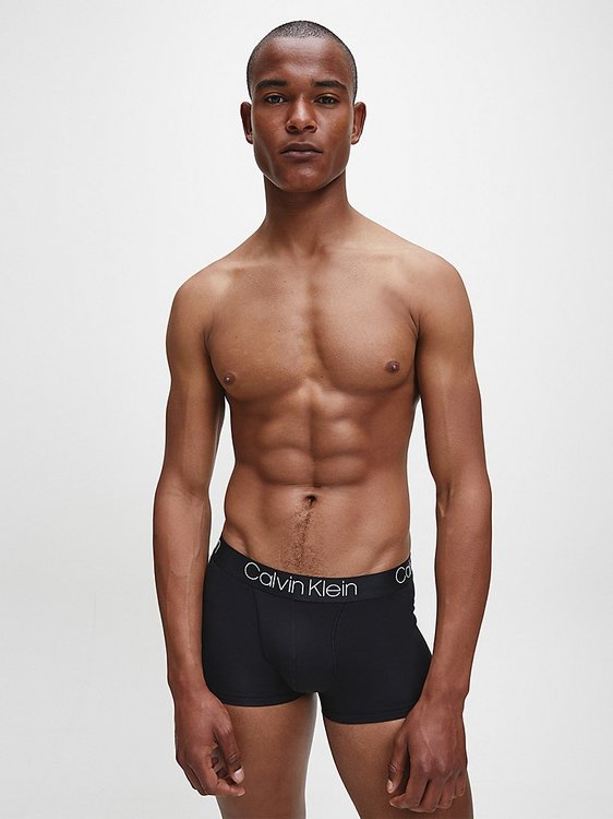 Boxery - Luxe Cotton Modal – Calvin Klein Underwear, Černá barva Muži, Muži