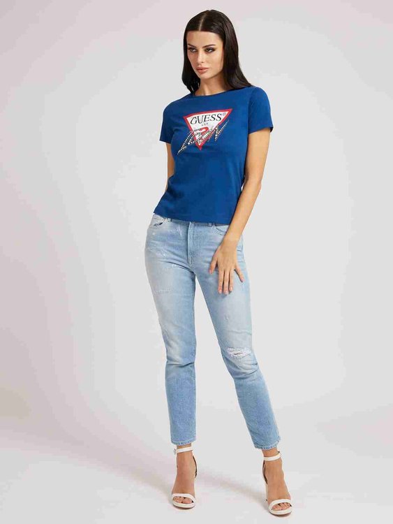 Modrá barva, Icon tričko