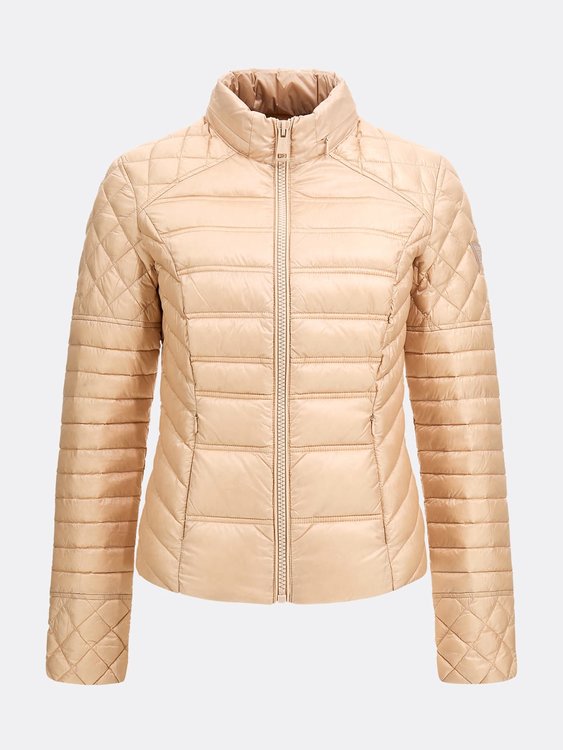 Guess, Béžová barva Orsola lehká bunda